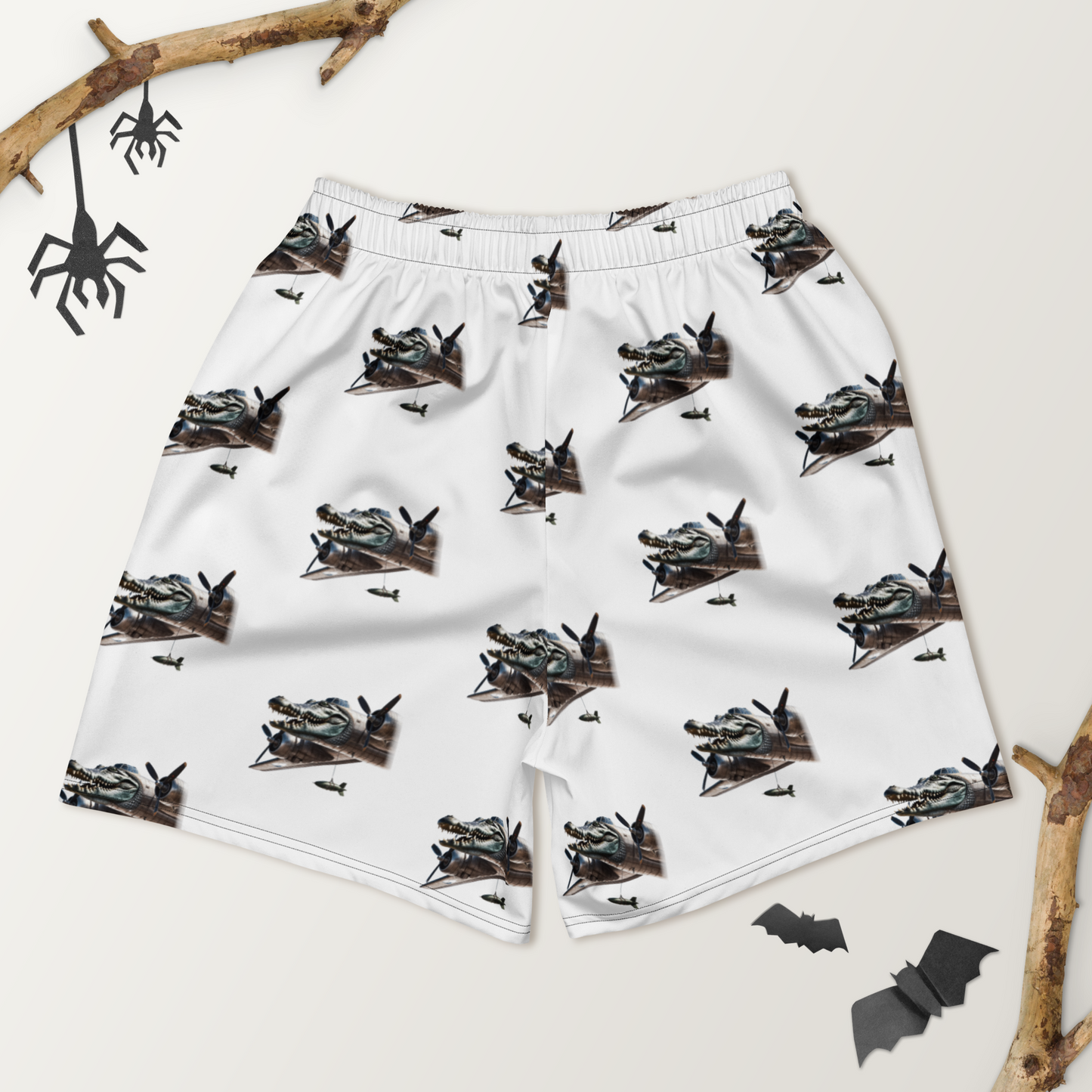 All-Over Print Unisex Athletic Long Shorts