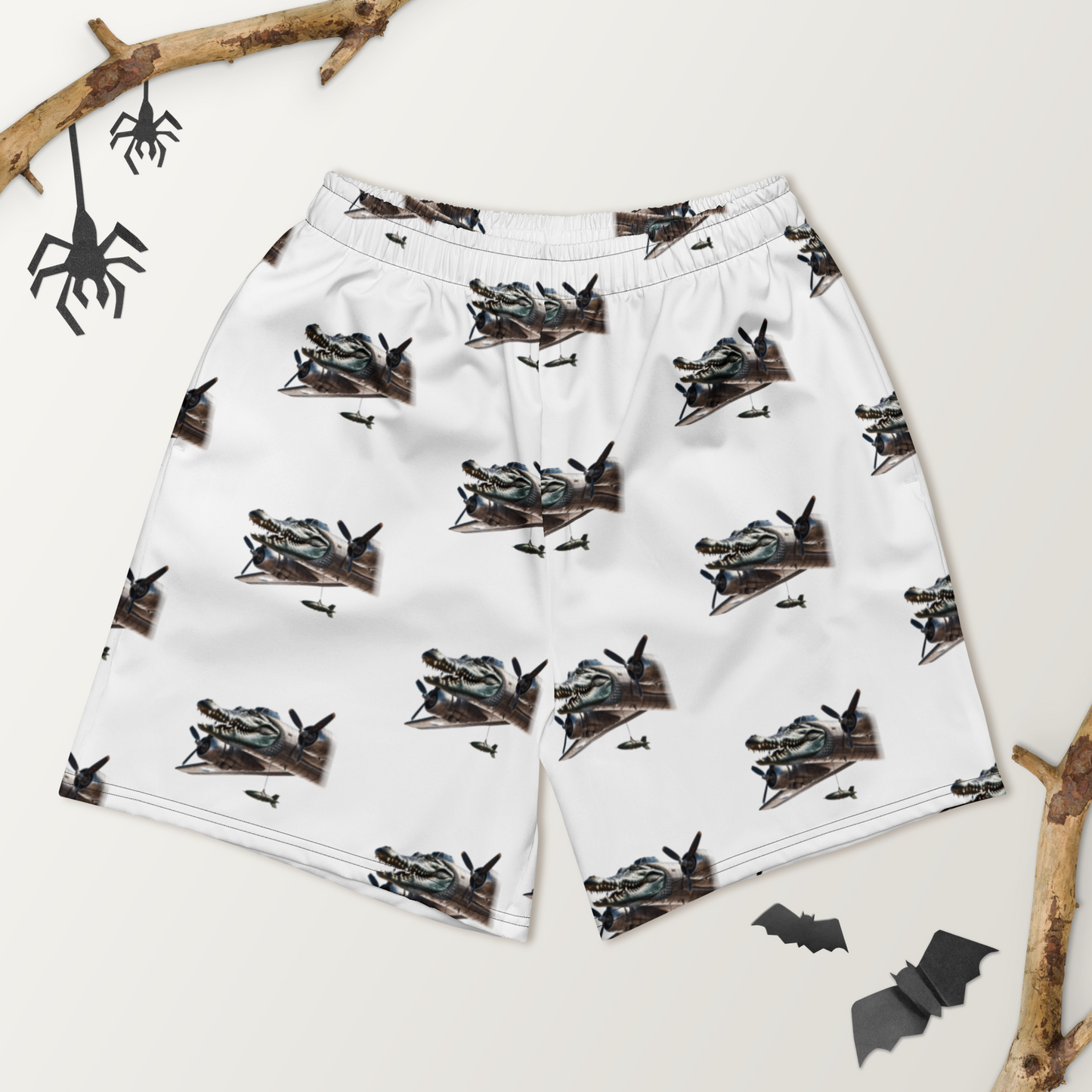 All-Over Print Unisex Athletic Long Shorts