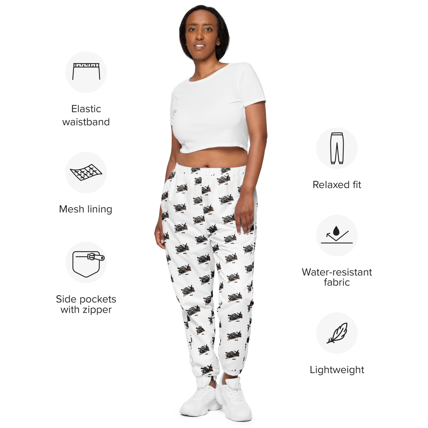 Unisex track pants