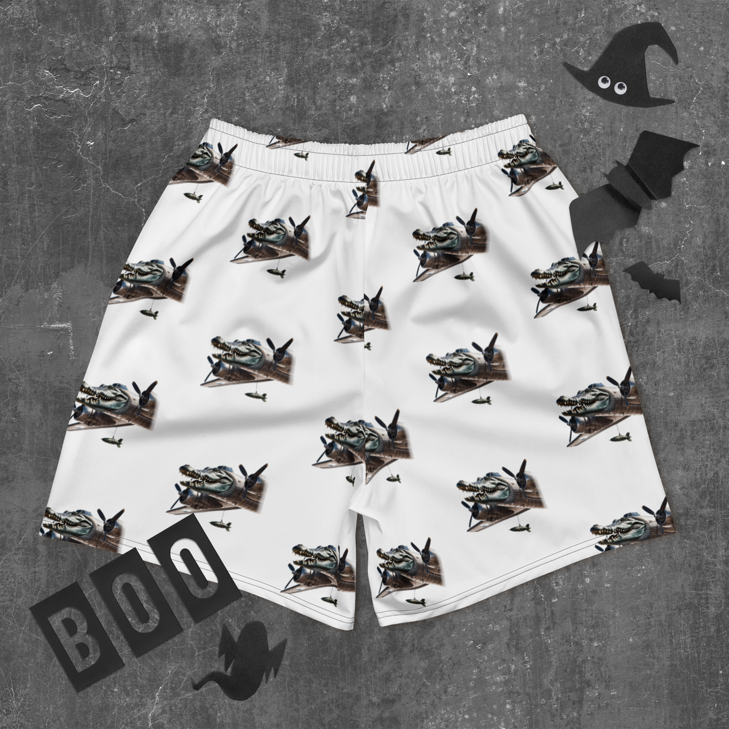 All-Over Print Unisex Athletic Long Shorts