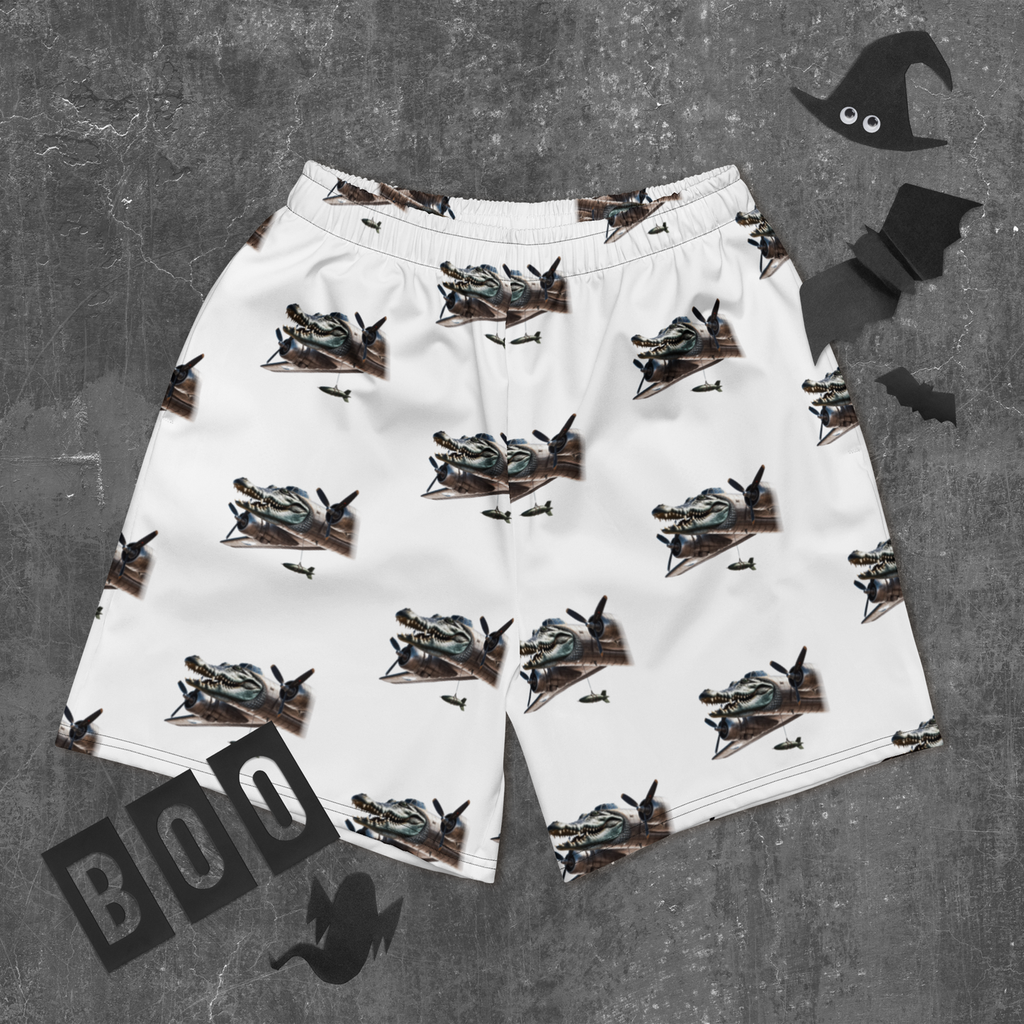 All-Over Print Unisex Athletic Long Shorts